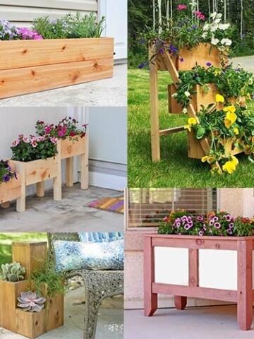 More than 15 of the most amazing DIY wooden planter box ideas on the web | Beginner woodworking project ideas