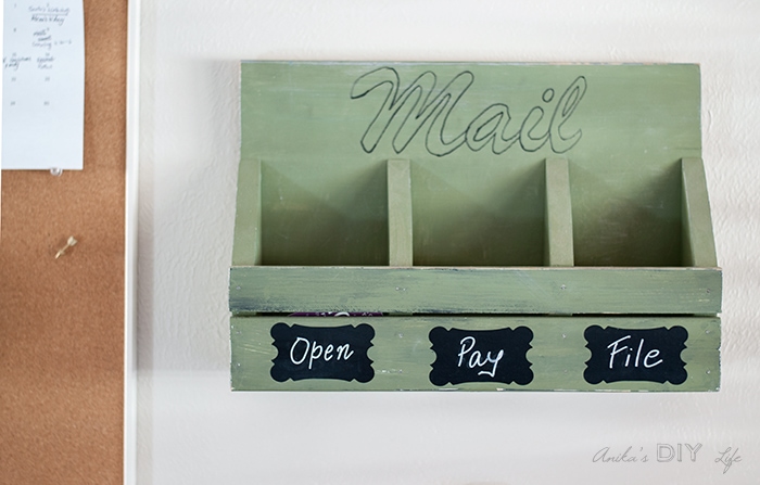 This easy DIY wall mail organizer is the perfect beginner woodworking project. Make it with simple hand tools. No power tools needed. Step by step instructions and printable plans along with video tutorial.