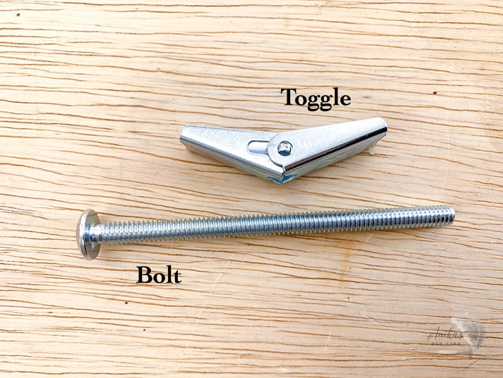 parts of a toggle bolt