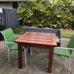 outdoor dining table reader project