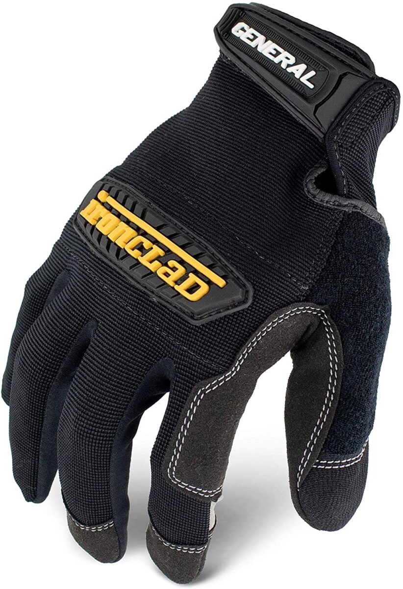 black work gloves